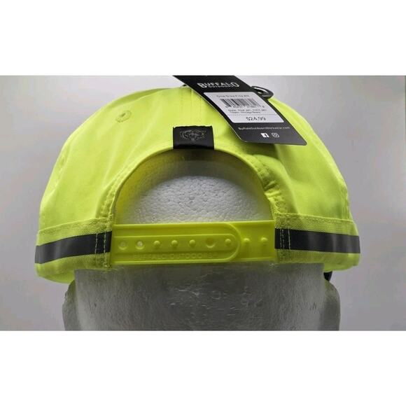 Chicago Bears NFL Buffalo Outdoors Workwear High Visibility Snapback Cap Hat NWT - Picture 4 of 13